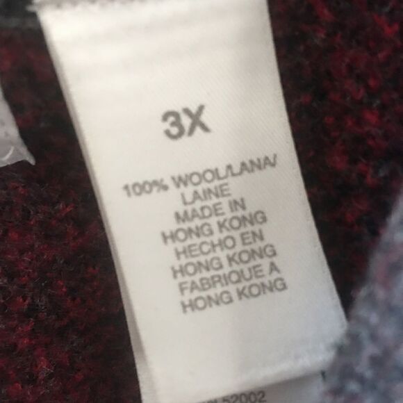 Elisabeth Liz Claiborne Wool Patchwork Coat - Picture 6 of 12